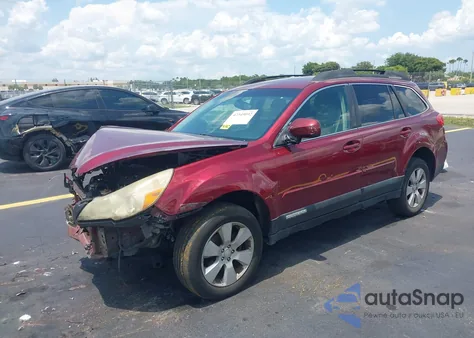 2011 Subaru Outback 2.5I Premium from USA, damaged, VIN 4S4BRBBCXB3377840